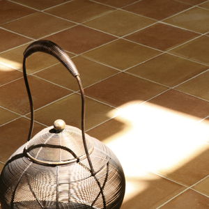 indoor tile / for floors / terracotta / 30x30 cm
