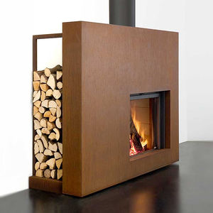 contemporary fireplace surround