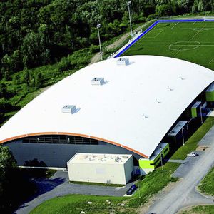 protection waterproofing membrane / for roofs / roll / flexible