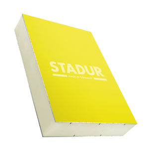 fiberglass facing insulating sandwich panel / aluminum facing / polypropylene honeycomb core / extruded polystyrene core