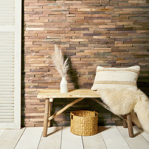 wooden wall cladding panel