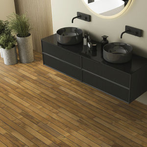 solid parquet floor