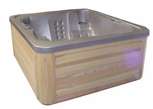 above-ground hot tub