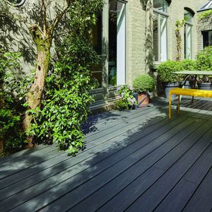 wooden deck boards