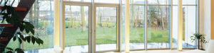 sliding and stacking patio door