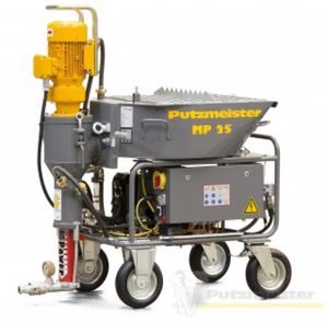 plaster spraying machine