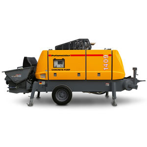 Trailer-mounted concrete pump - All architecture and design manufacturers