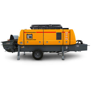 trailer-mounted concrete pump 1