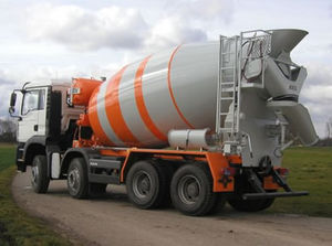 concrete mixer truck