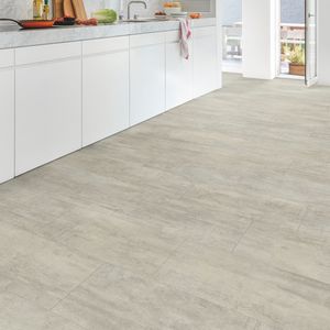 vinyl flooring / travertine / residential / tile