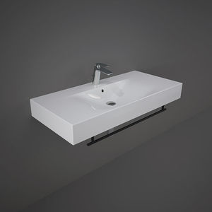 towel rack with rods