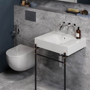 metal washbasin stand