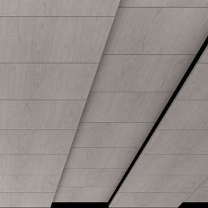 American walnut suspended ceiling 1