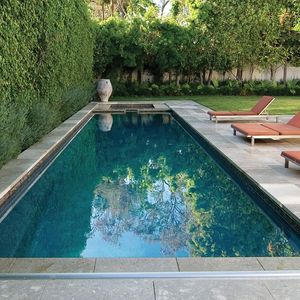 natural stone swimming pool coping