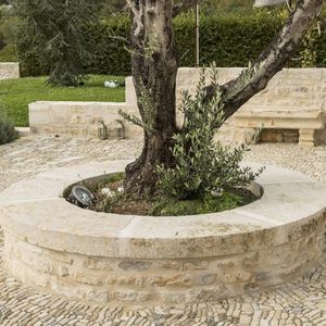 garden enclosure wall coping 1