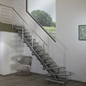 straight staircase