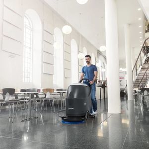 walk-behind scrubber 1