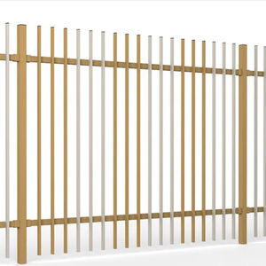 fence with bars