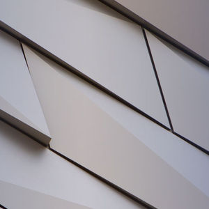 anodized aluminum ventilated facade
