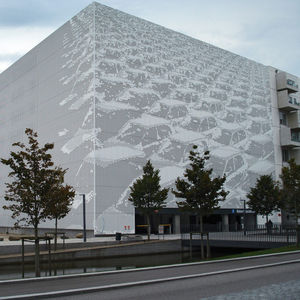 aluminum ventilated facade