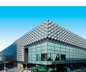 aluminum ventilated facade