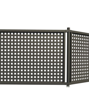 perforated sheet metal fence