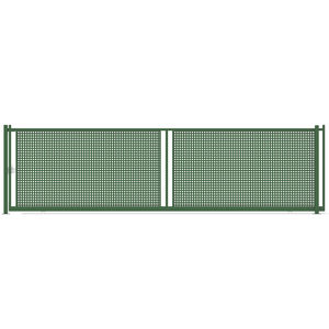 Perforated sheet metal gate - All architecture and design manufacturers