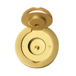 light switch / push-button / brass / contemporary