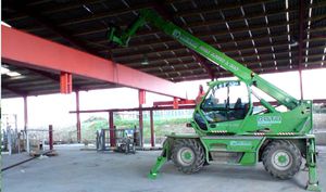 rubber-tired loader