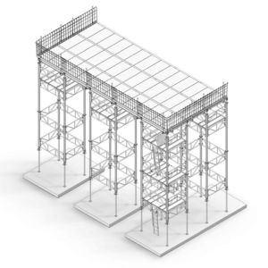 steel shoring system