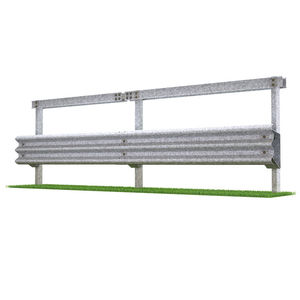 galvanized steel guard rail / street