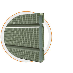 interior sound-absorbing panel / polyester fiber / aluminium / perforated
