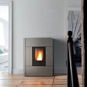 pellet heating stove / steel / contemporary / RT 2012
