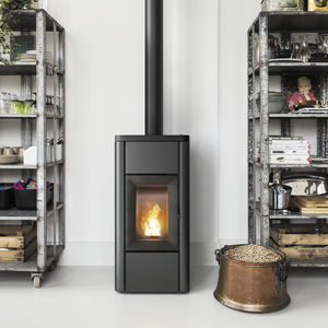 pellet heating stove