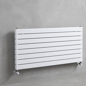 hot water radiator / metal / contemporary / horizontal