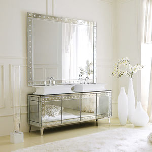 double washbasin cabinet
