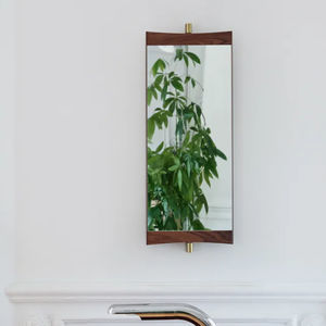 wall-mounted mirror
