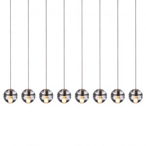 pendant lamp / contemporary / glass / low-voltage