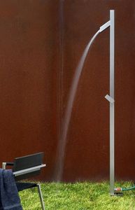 pool garden shower / stainless steel