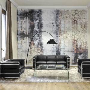 floor-standing lamp / contemporary / metal / methacrylate