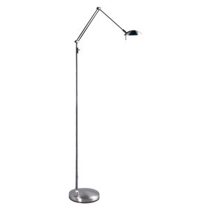 floor-standing lamp / contemporary / metal / adjustable