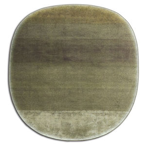 contemporary rug / striped / polyamide / oval