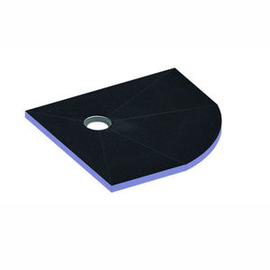 corner shower base