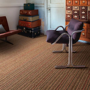 Carpet tile - CONTEMPLATION - Interface - tufted / loop pile / structured