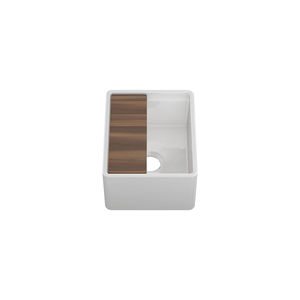 single-bowl kitchen sink