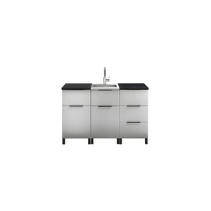 stainless steel kitchen sink cabinet