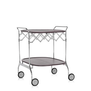 steel trolley / fiberglass