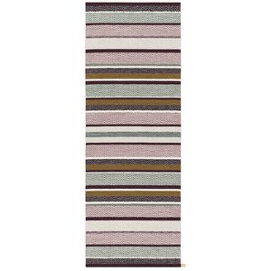 contemporary rug / striped / wool / rectangular