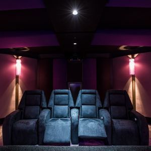 fabric cinema seating