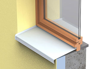 Metal window sill - All architecture and design manufacturers